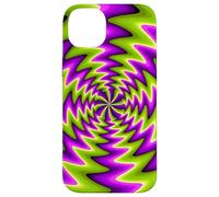 Fun Optical Illusion Spiral Trippy Abstract Pattern Style Case for iPhone 14 Plus