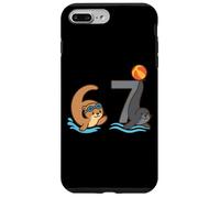 Fun Otter and Seal 6 7 Swimming Artwork Swim Team Swimmer Case for iPhone 7 Plus/8 Plus
