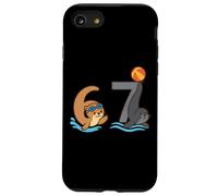 Fun Otter and Seal 6 7 Swimming Artwork Swim Team Swimmer Case for iPhone SE (2020) / 7/8