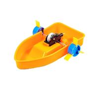 Fun Paddle Boat Model Hands On Assembly Toy Educational Paddle Wheel Model Interactive Science Experiment Set For Kid Hands On Science Experiment