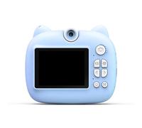 Fun Photography Kid's Camera With 180° Twistable Lens And Thermals Coloring Paper 48MP Digital Camera Child Friendly