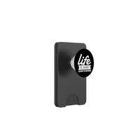 Fun Pianist Musician Life Is Short Listen To Brahms PopSockets PopWallet for MagSafe