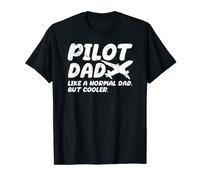 Fun Pilot Art For Dad Men Aviation Airplane Aircraft Pilots T-Shirt
