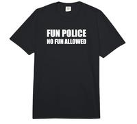 Fun Police. No Fun Allowed. Killjoy Fun Comfort Colors Adult Heavyweight T-Shirt