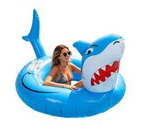 Fun Pool Shark for Adults - Swimming Pool Toy Inflatable Tube | Summer Sunbathing Lounger for Men and Women, for Adults, Summer Holiday, Travel, Lake, River, Water Park, Party, Outdoor, Garden