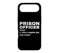 Fun Prison Officer Definition Like A Regular Job Only Cooler Case for iPhone Air