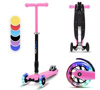 fun pro Two Roller Children 6 years, from preschool age, up to 80KG weight, the safe premium scooter for children, LED wheels, foldable, for 6 7 8 9 years