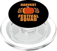 Fun Pumpkin Thanksgiving - Fall Harvest Festival Squad PopSockets PopGrip for MagSafe