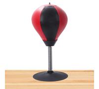Fun Punch Bag - Desk Boxing Punch Ball with Suction Cup Desktop with Pump Boxing Punch Ball for Christmas Thanksgiving Toys Experience Stress and Increase Hand Strength with Us