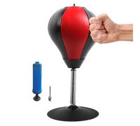 Fun Punch Bag - Stress Punching Ball, Desktop Boxing Game | Heavy Duty Desktop Punching Bag, Boxing Ball with Adjustable Suction Cup, Stress Punching Bag for