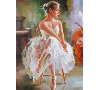 Fun Puzzle - Abstract Ballets Dancers Posters - Stress Relief Games For Family - Adults Challenge Toys - Jigsaw 1000 Pieces - Kw218Zk