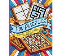 Fun Puzzles for Kids: Sudoku, Word Search, Mazes, and More! (Maze - The Brain Challenge)