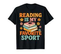 Fun Reading is My Favorite Sport Book Lover T-Shirt