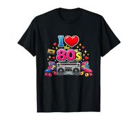 Fun Retro I Love the 80s Classic Throwback Party Costume T-Shirt