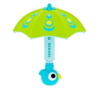 Fun Rotating Water Spray Umbrella Toy - ABS 18x16x21cm 2 In 1 For Bath Shower - Beach Floating Water For Outdoor Play - Kids Splash Fighting