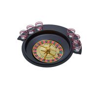 Fun Roulette 6 Glass Lucky Shot Drinking Game, Functional Drinking Roulette Game, Portable Drinking Game