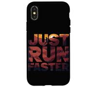 Fun Running Just Run Faster Case for iPhone X/XS