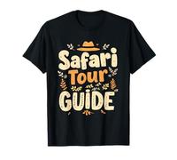 Fun Safari Tour Guide Hat for Adventure Lovers T-Shirt