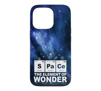 Fun Science Lover Gift, Planets Stars, Periodic Table Space Case for iPhone 13 Pro