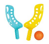 Fun Scoop Ball Game, Portable Interactive Set, Educational Racket Game with Soft Balls, Portable Outdoor Toy, Lawn Accessory with Easy Play, Sports Gear for Beach Backyard Yard