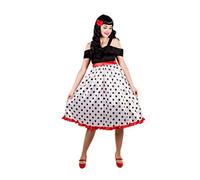 Fun Shack 50s Rockabilly Fancy Dress Halloween Costumes for Women Adult Small