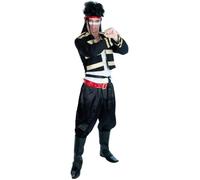 Fun Shack 80s Popstar Costume for Men - Retro 80s Fancy Dress Outfit Perfect for Adult Halloween Costume Party Attire, Medium