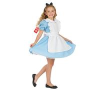 Girls Traditional Alice Costume Small
