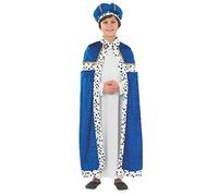 Fun Shack Kids Wise Man Costume - Nativity King Outfit for Boys - 3 Wise Men Costume for Christmas Celebrations, X-Large Blue