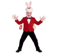 Fun Shack Kids White Rabbit Costume - Bunny Rabbit Outfit for Children - Cute White Bunny Dress-Up Costume, Medium