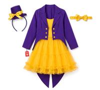 Fun Shack Chocolate Factory Costume for Women - Willy Wonka Inspired Adult Halloween Book Day Outfit, X-Large