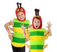 Fun Shack Caterpillar Costume Kids, World Book Day Costumes for Kids Caterpillar and Bug Costumes for Boys and Girls, Medium