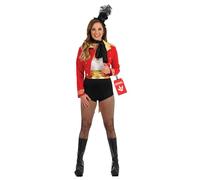 Fun Shack Circus Ringmaster Costume for Women | Carnival Fancy Dress | Circus Theme Outfit for Parties, X-Large