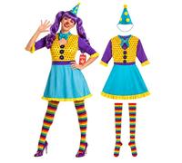 Fun Shack, Clown Outfit Women, Halloween Costumes for Women, S