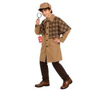 Fun Shack Victorian Detective Costume for Boys - Kids Detective Outfit for World Book Day - Fun Dress-Up Costume, X-Large