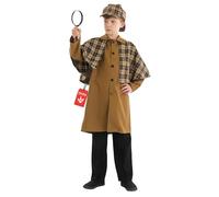 Fun Shack Victorian Detective Costume for Boys - Kids Detective Outfit for World Book Day - Fun Dress-Up Costume, X-Large