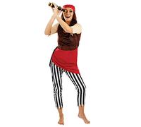 Fun Shack First Mate Pirate Costume for Women - Adult Pirate Outfit for Halloween Parties and Themed Events, Large