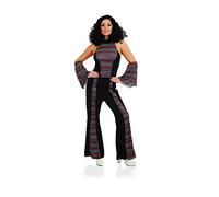 Fun Shack Disco Fancy Dress Women, Disco Outfits for Women, 70s Disco Fancy Dress for Women, Disco Diva Costume Small Black
