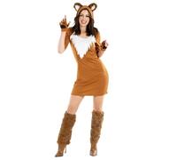 Fun Shack FN4176 World Book Day Costume, Womens, Fox, S