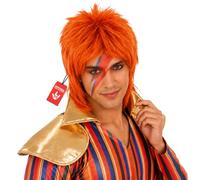Fun Shack FNX4424 Glam Rock Wig Ginger Costume, Mens, One Size