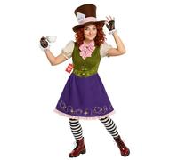 Fun Shack Mad Hatter Costume Adult Women Book Character Fancy Dress Costumes for Adults Women Large