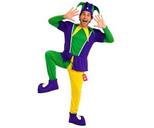 Fun Shack, Jester Costume Men, Halloween Costumes for Men, M