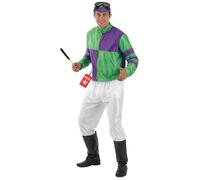 Fun Shack Horse Jockey Costume for Men - Adult Jockey Fancy Dress Outfit - Perfect for Parties and Events, Medium