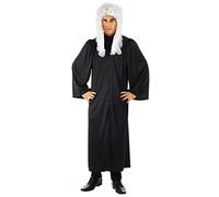 Fun Shack Judge Costume Adult, Judge Fancy Dress, Judge Outfit, Judge Robe Adult One Size