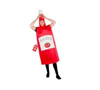 Fun Shack, Ketchup Costume, Halloween Costumes for Adults