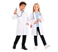 Fun Shack, Kids White Lab Coat, Halloween Costumes for Kids, S
