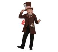 Fun Shack, Mad Hatter Costume Kids, Halloween Costumes for Kids, S