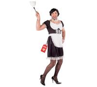 Fun Shack Mens French Maid Costume - Adult Men Maid Outfit for Stag Do, Parties, and Themed Events, Large