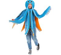 Fun Shack Octopus Costume for Adults - Under The Sea Sea Creature Outfit for Men