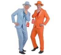 Fun Shack Orange Suit Costume, Duo Costumes, Halloween Costumes for Men, S