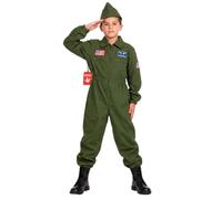 Fun Shack, Pilot Costume for Kids, Halloween Costumes for Kids, L